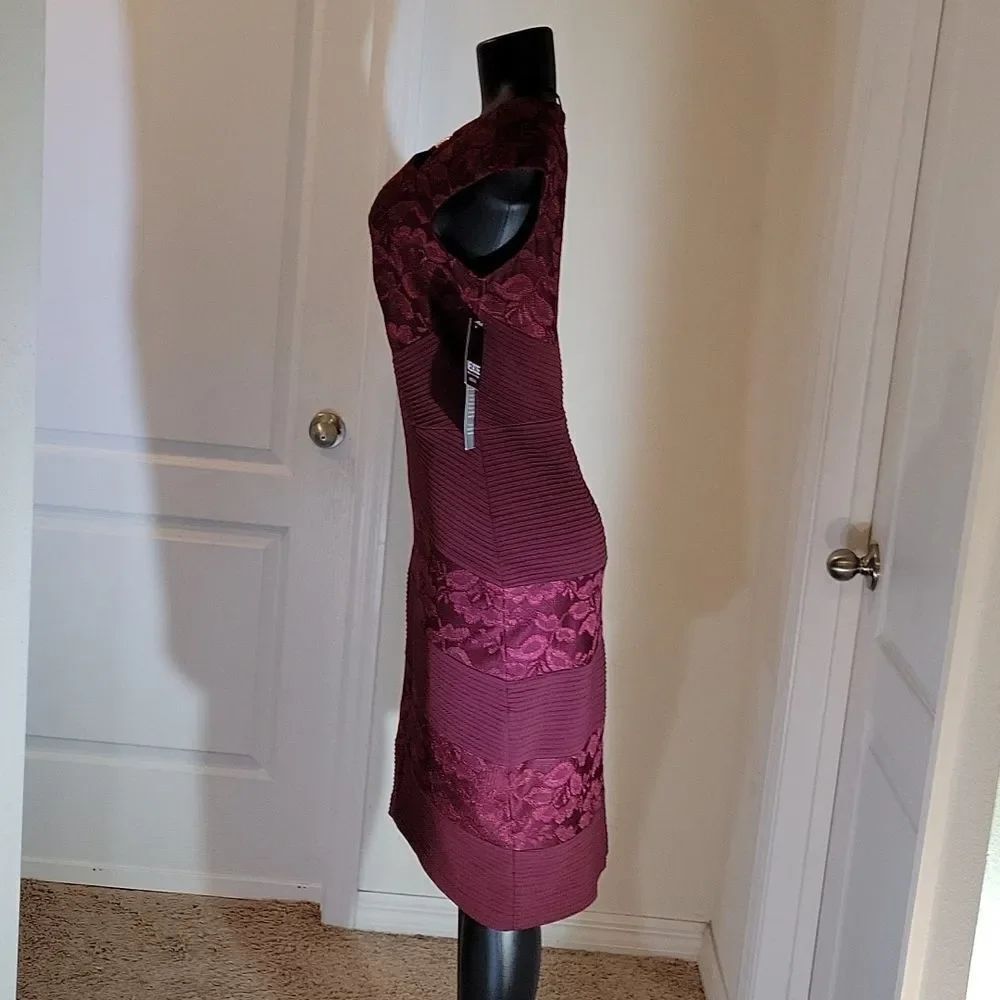 BRAND NEW MELROSE MELROSE SOCIAL ROUNDNECK LINE SLEEVELESS DRESS - Picture 6 of 16